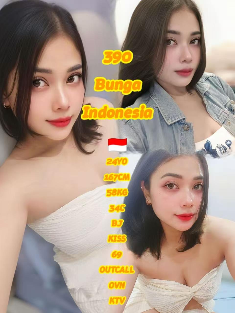 390 Bunga JB Escort Girl