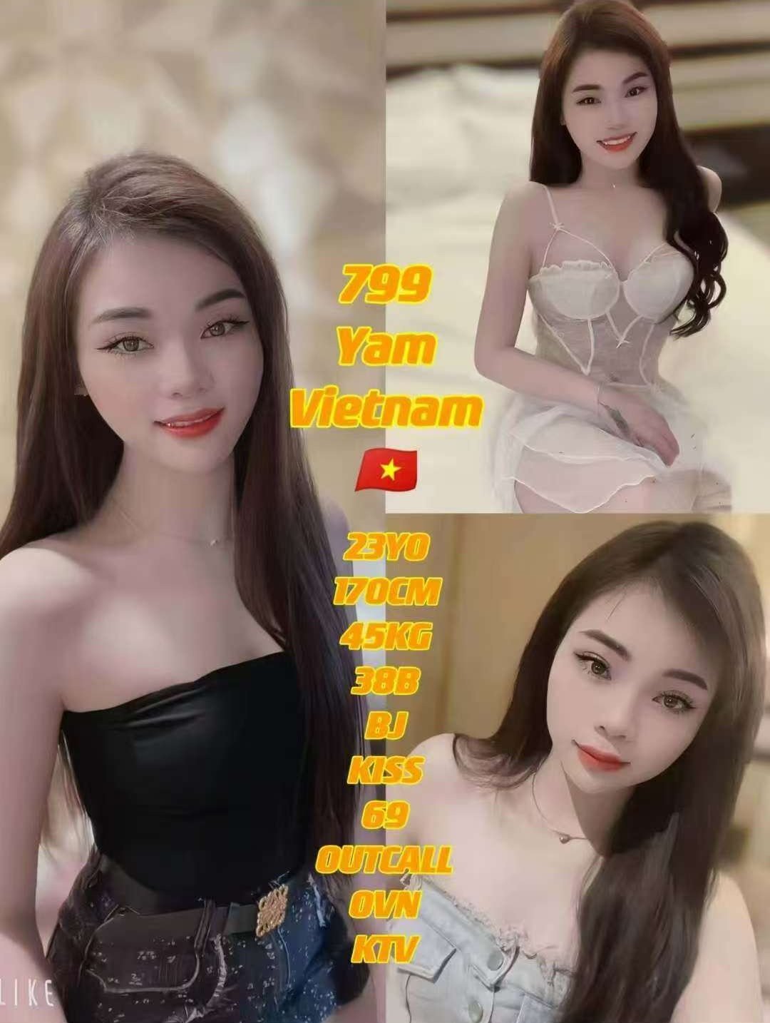 799 Yam JB Escort Girl