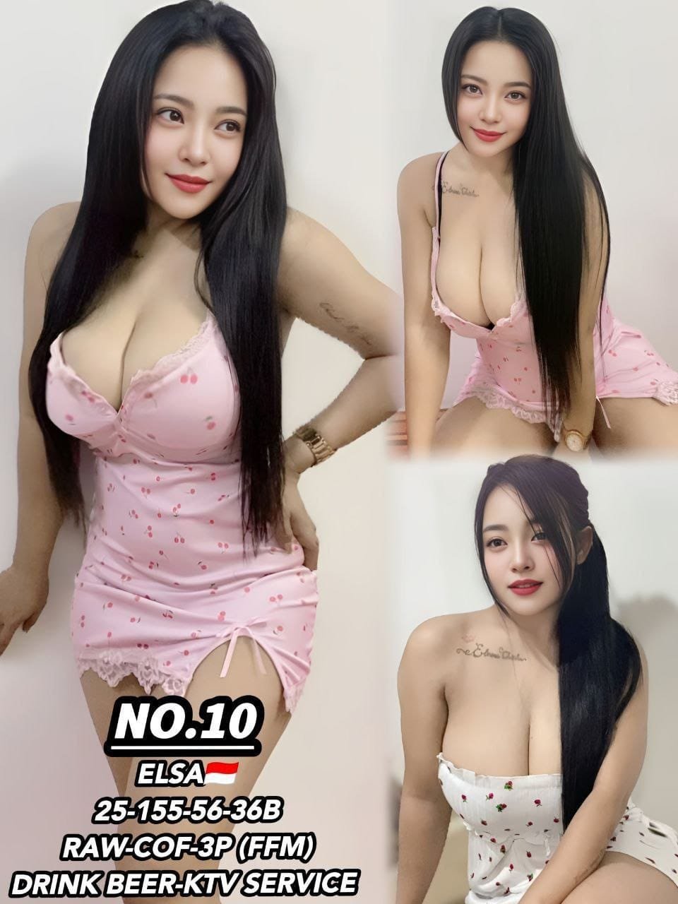 No 10 Elsa JB Escort Girl