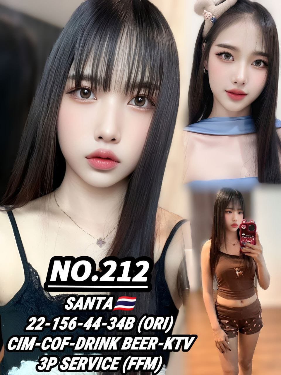 212 Santa JB Escort Girl