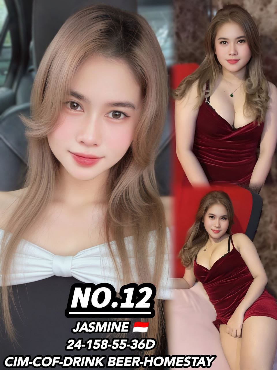 No 12 Jasmine JB Escort Girl