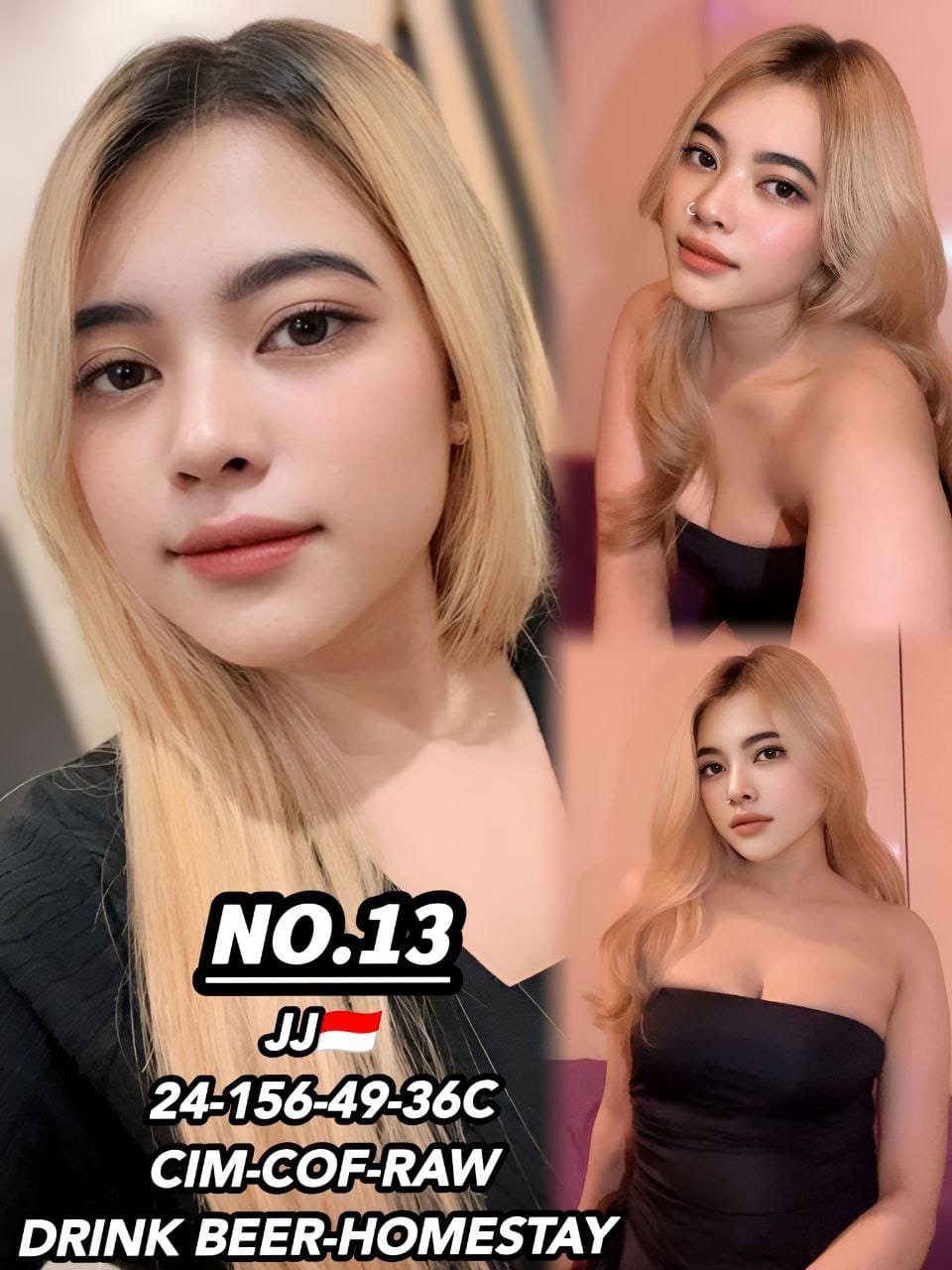 No 13 JJ JB Escort Girl