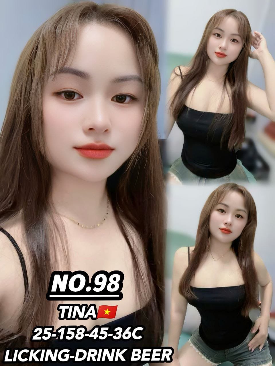 No 98 Tina JB Escort Girl