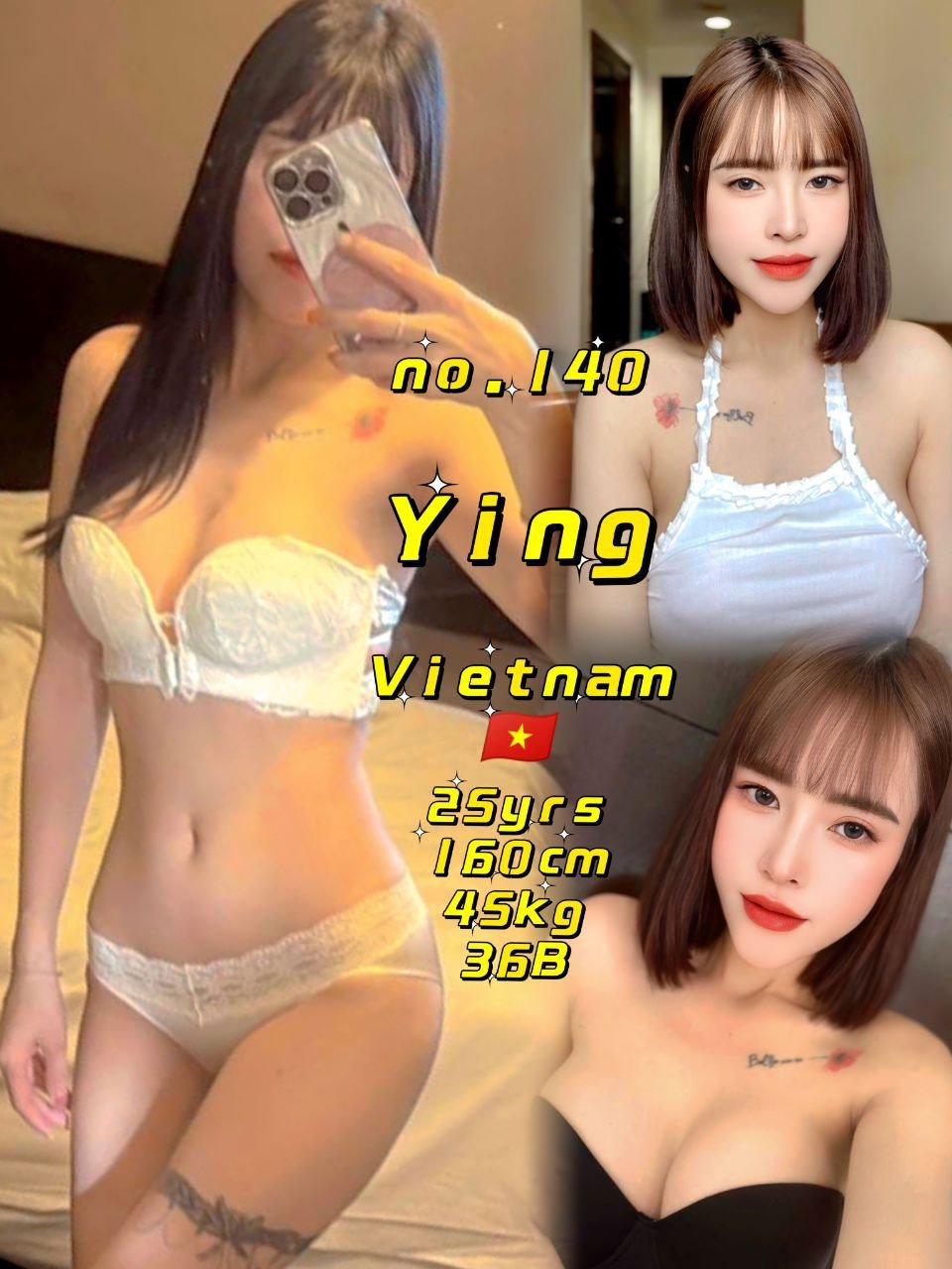Ying JB Escort Girl